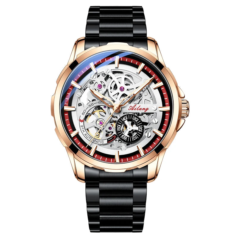AILANG Men's Sport Automatic Mechanical Watch – strap detail