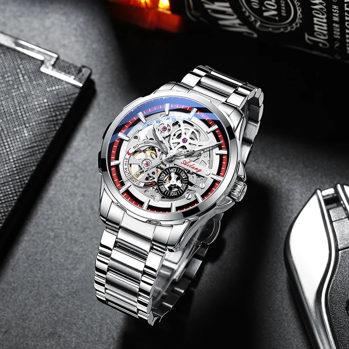 AILANG Men's Sport Automatic Mechanical Watch – front view
