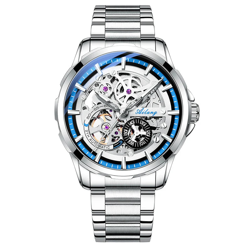 AILANG Men's Sport Automatic Mechanical Watch – dial view
