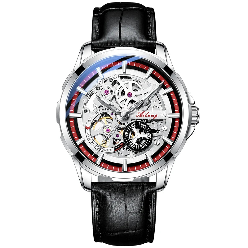 AILANG Men's Sport Automatic Mechanical Watch – clasp detail