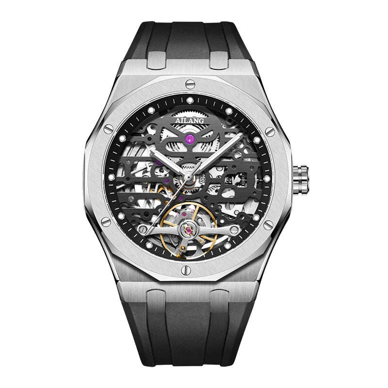 AILANG Men's Sport Automatic Mechanical Watch – clasp detail