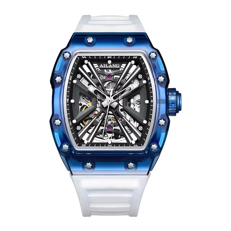 AILANG Men's Double-Sided Skeleton Automatic Mechanical Watch – alternate view