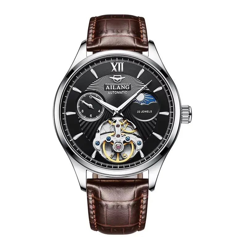 AILANG Men's Sport Automatic Mechanical Watch – side view