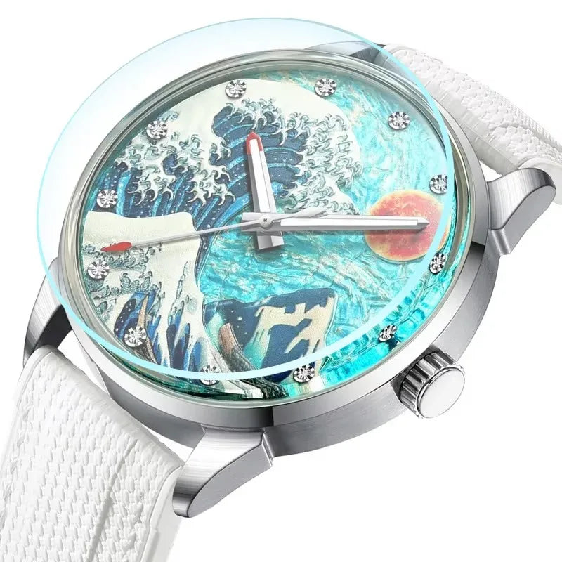 AILANG Men's Sport Automatic Mechanical Watch – case back