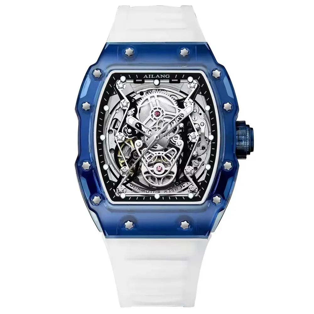 AILANG Men's Tonneau Automatic Mechanical Watch – alternate view