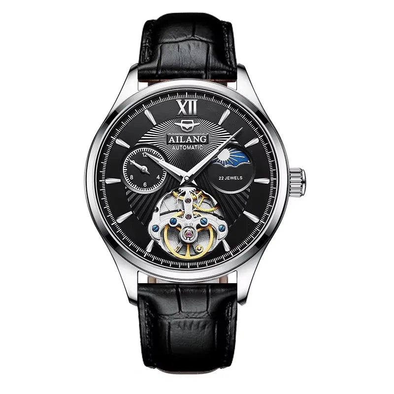 AILANG Men's Sport Automatic Mechanical Watch – case detail