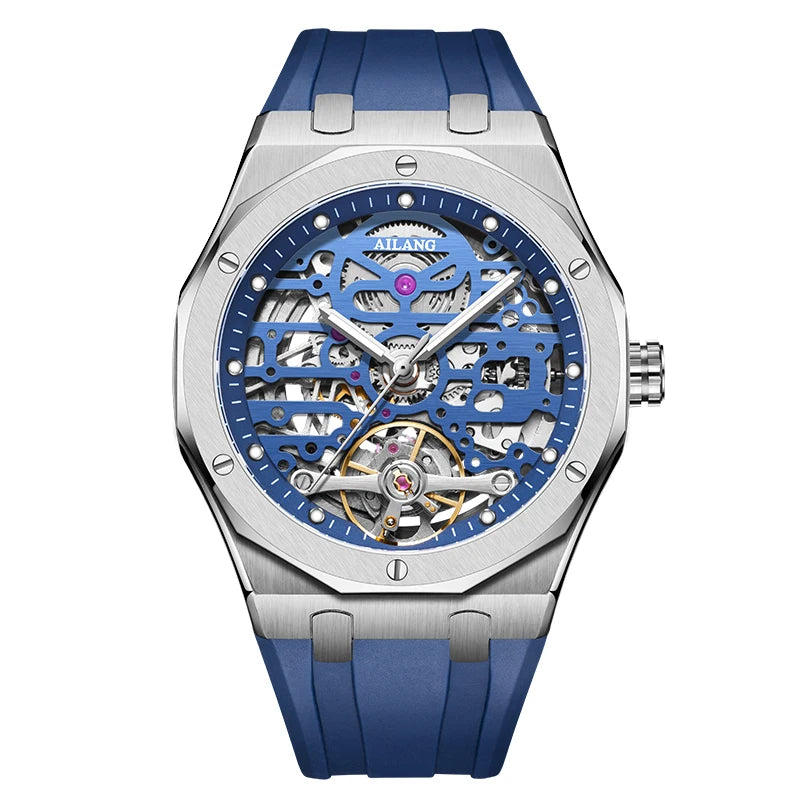 AILANG Men's Sport Automatic Mechanical Watch – case back