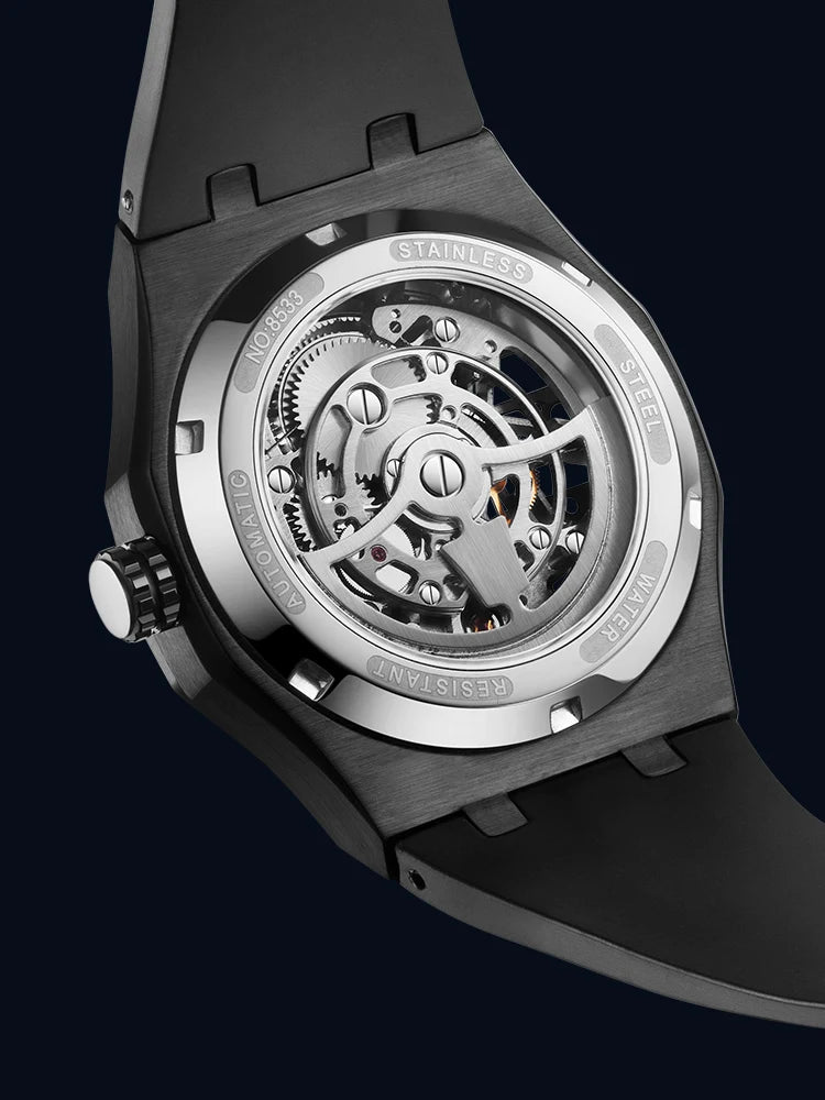 AILANG Men's Sport Automatic Mechanical Watch – side view