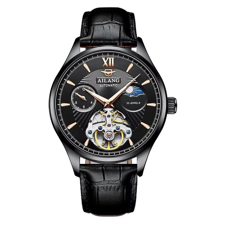 AILANG Men's Sport Automatic Mechanical Watch – case detail