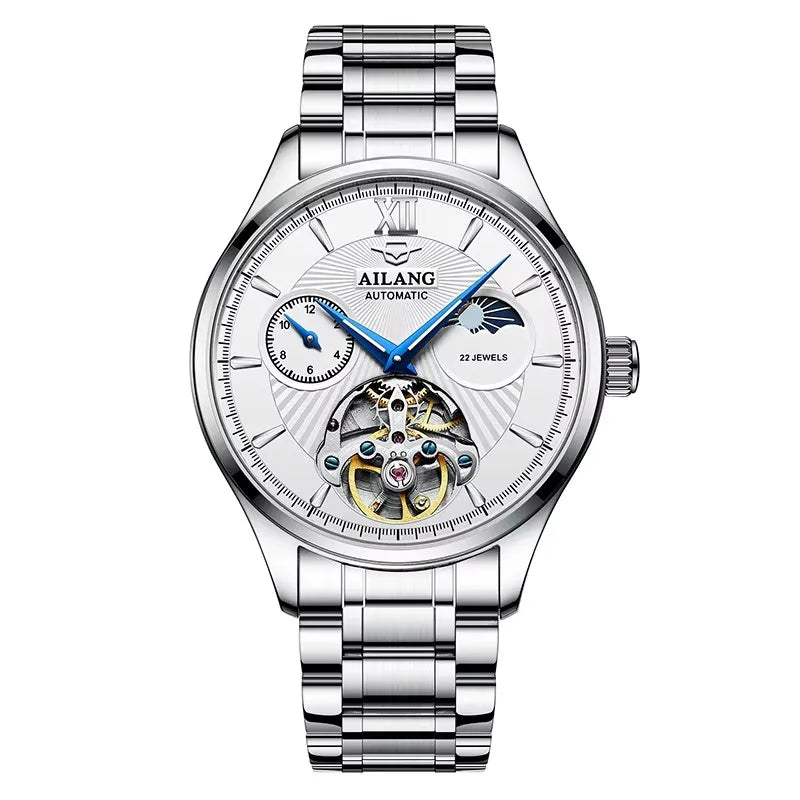 AILANG Men's Sport Automatic Mechanical Watch – case back